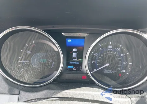 2013 Hyundai Sonata Hybrid z USA, uszkodzony, nr VIN KMHEC4A44DA051387